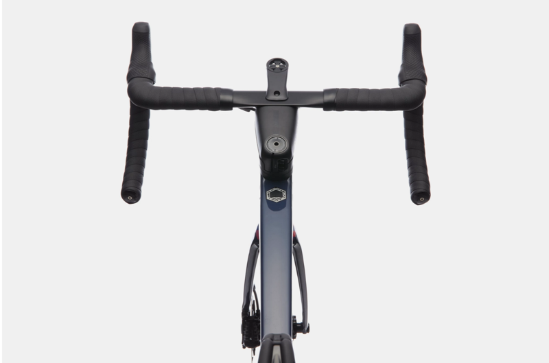 2021 Cannondale SuperSix EVO Hi-MOD Disc Dura-Ace Di2 Bike in Blue-5